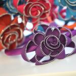 Zipper headbands