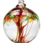 Enjoy the magic of the seasons or give the gift of inspiration with these unique glass ornaments, Like trees in a forest, no two are alike. Each ornament has a special hang tag story with a sentiment for each theme. All ornaments come ready to give in a gift box.